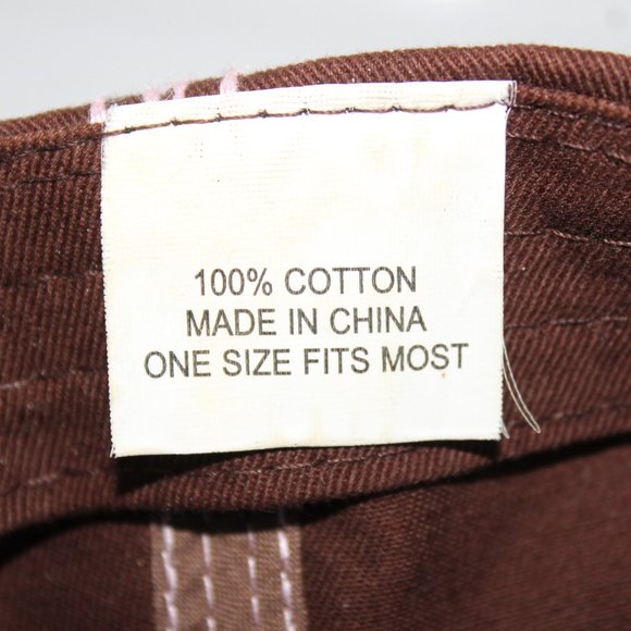 Women's Team Realtree Brown Pink Baseball Cap  One Size Adjustable Strapback - Picture 7 of 9